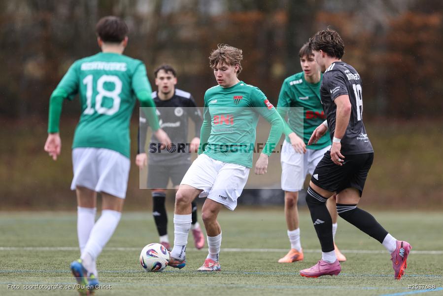 sport, U19 Bayernliga, SpVgg Ansbach, Schweinfurt, Sachs Stadion, Nebenplatz 7, Landesfreundschaftsspiele, Fussball, BFV, 22.02.2026, 1. FC Schweinfurt 1905 - Bild-ID: 2537688