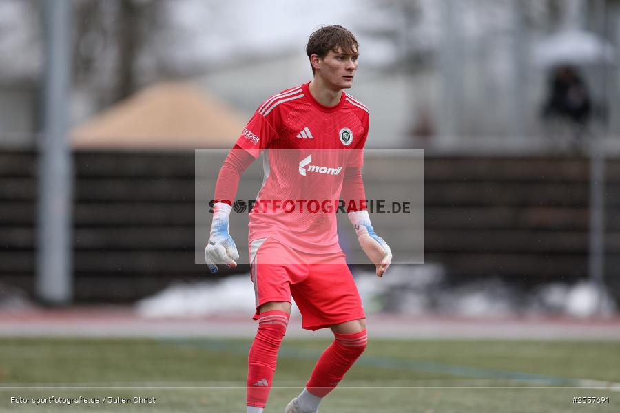 sport, U19 Bayernliga, SpVgg Ansbach, Schweinfurt, Sachs Stadion, Nebenplatz 7, Landesfreundschaftsspiele, Fussball, BFV, 22.02.2026, 1. FC Schweinfurt 1905 - Bild-ID: 2537691
