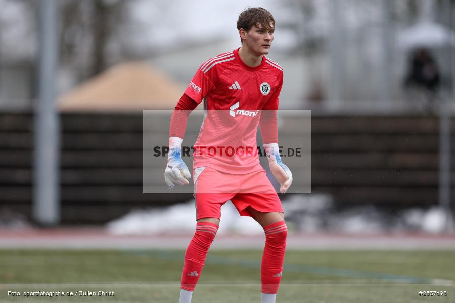 sport, U19 Bayernliga, SpVgg Ansbach, Schweinfurt, Sachs Stadion, Nebenplatz 7, Landesfreundschaftsspiele, Fussball, BFV, 22.02.2026, 1. FC Schweinfurt 1905 - Bild-ID: 2537693