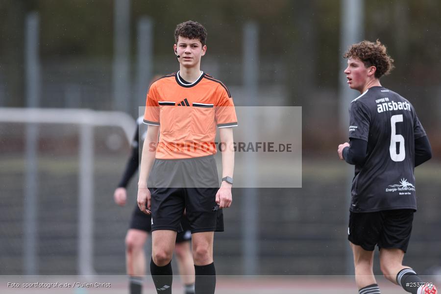 sport, U19 Bayernliga, SpVgg Ansbach, Schweinfurt, Sachs Stadion, Nebenplatz 7, Landesfreundschaftsspiele, Fussball, BFV, 22.02.2026, 1. FC Schweinfurt 1905 - Bild-ID: 2537700