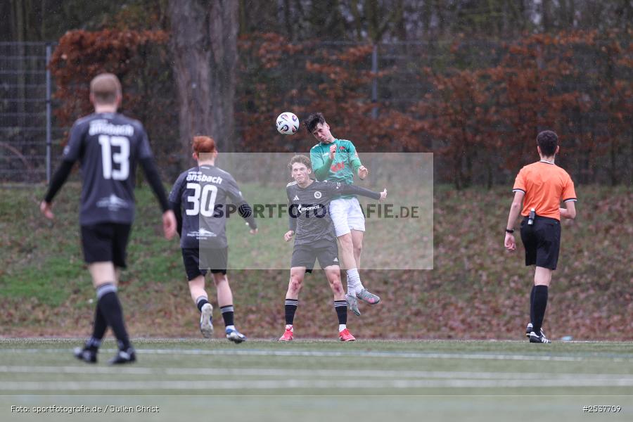 sport, U19 Bayernliga, SpVgg Ansbach, Schweinfurt, Sachs Stadion, Nebenplatz 7, Landesfreundschaftsspiele, Fussball, BFV, 22.02.2026, 1. FC Schweinfurt 1905 - Bild-ID: 2537709