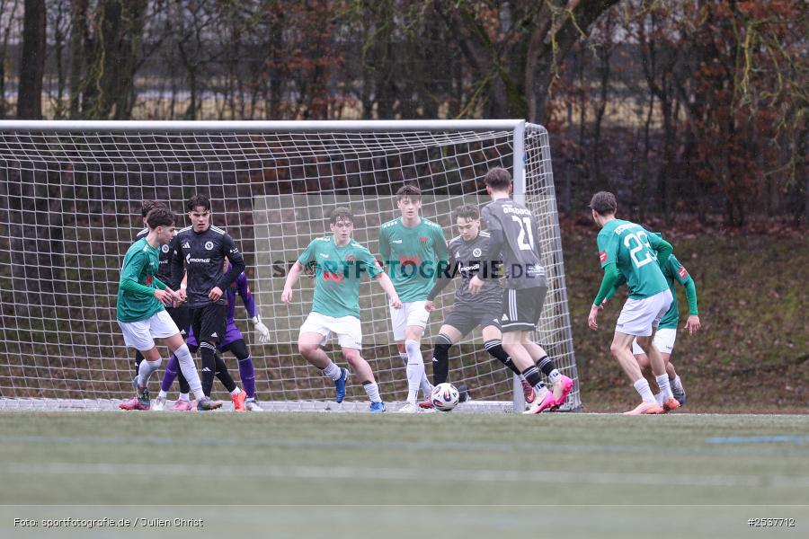 sport, U19 Bayernliga, SpVgg Ansbach, Schweinfurt, Sachs Stadion, Nebenplatz 7, Landesfreundschaftsspiele, Fussball, BFV, 22.02.2026, 1. FC Schweinfurt 1905 - Bild-ID: 2537712