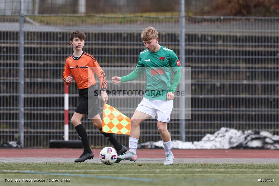 sport, U19 Bayernliga, SpVgg Ansbach, Schweinfurt, Sachs Stadion, Nebenplatz 7, Landesfreundschaftsspiele, Fussball, BFV, 22.02.2026, 1. FC Schweinfurt 1905 - Bild-ID: 2537721