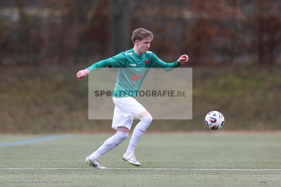 sport, U19 Bayernliga, SpVgg Ansbach, Schweinfurt, Sachs Stadion, Nebenplatz 7, Landesfreundschaftsspiele, Fussball, BFV, 22.02.2026, 1. FC Schweinfurt 1905 - Bild-ID: 2537728