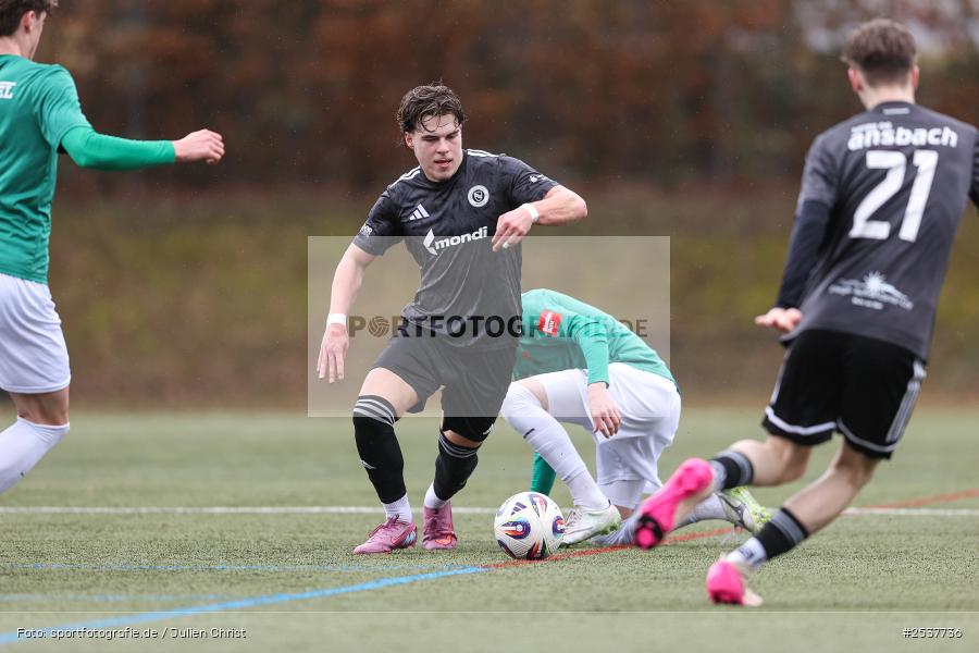 sport, U19 Bayernliga, SpVgg Ansbach, Schweinfurt, Sachs Stadion, Nebenplatz 7, Landesfreundschaftsspiele, Fussball, BFV, 22.02.2026, 1. FC Schweinfurt 1905 - Bild-ID: 2537736