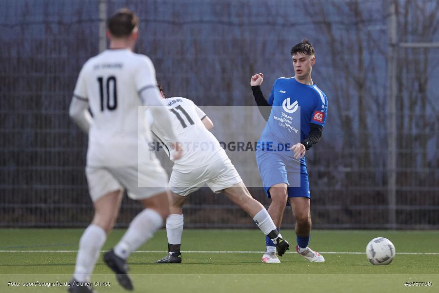 Sportgelände, Thüngersheim, 22.02.2026, sport, Fussball, BFV, A-Klasse Würzburg Gr. 4, Kreisliga Würzburg Gr. 2, (SG 1) Laudenbach / Himmelstadt, TSV Karlburg II - Bild-ID: 2537760