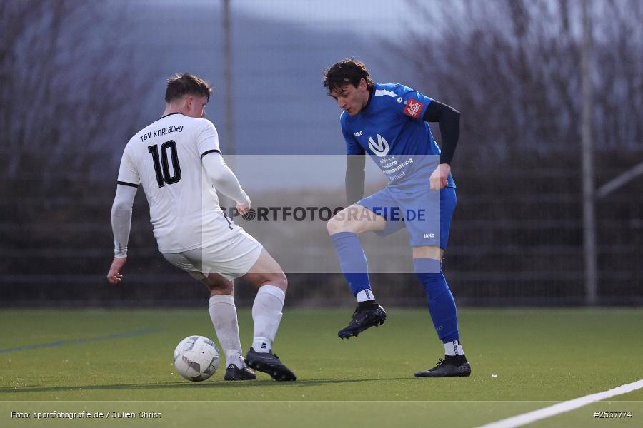 Sportgelände, Thüngersheim, 22.02.2026, sport, Fussball, BFV, A-Klasse Würzburg Gr. 4, Kreisliga Würzburg Gr. 2, (SG 1) Laudenbach / Himmelstadt, TSV Karlburg II - Bild-ID: 2537774