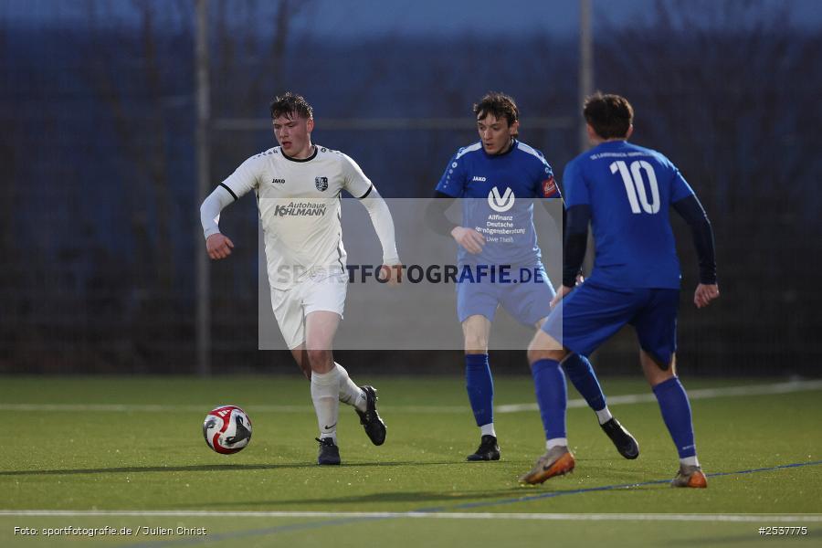 Sportgelände, Thüngersheim, 22.02.2026, sport, Fussball, BFV, A-Klasse Würzburg Gr. 4, Kreisliga Würzburg Gr. 2, (SG 1) Laudenbach / Himmelstadt, TSV Karlburg II - Bild-ID: 2537775