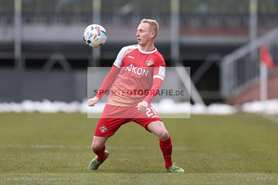 AKON Arena, Würzburg, 21.02.2026, sport, Fussball, BFV, Landesfreundschaftsspiele, Regionallia Bayern, SpVgg Ansbach, FC Würzburger Kickers - Bild-ID: 2537781