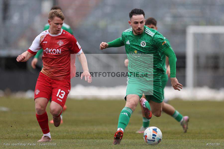 AKON Arena, Würzburg, 21.02.2026, sport, Fussball, BFV, Landesfreundschaftsspiele, Regionallia Bayern, SpVgg Ansbach, FC Würzburger Kickers - Bild-ID: 2537782