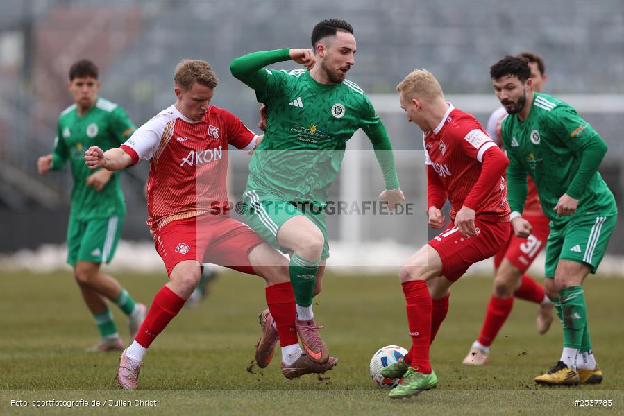 AKON Arena, Würzburg, 21.02.2026, sport, Fussball, BFV, Landesfreundschaftsspiele, Regionallia Bayern, SpVgg Ansbach, FC Würzburger Kickers - Bild-ID: 2537783