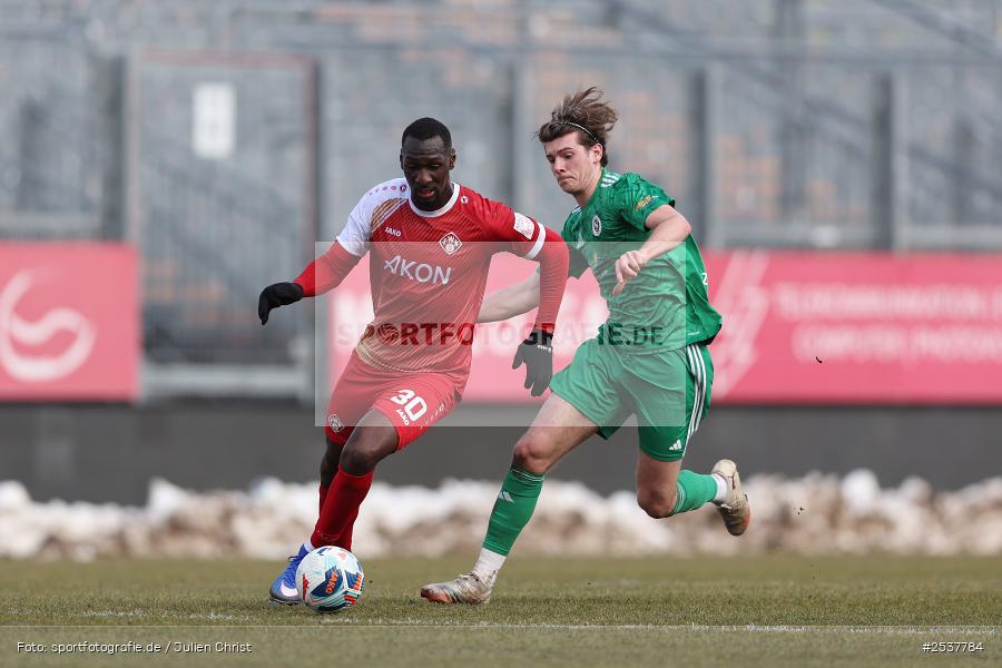 AKON Arena, Würzburg, 21.02.2026, sport, Fussball, BFV, Landesfreundschaftsspiele, Regionallia Bayern, SpVgg Ansbach, FC Würzburger Kickers - Bild-ID: 2537784