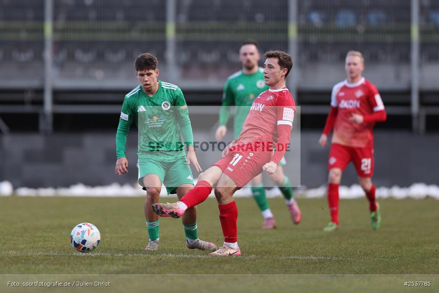 AKON Arena, Würzburg, 21.02.2026, sport, Fussball, BFV, Landesfreundschaftsspiele, Regionallia Bayern, SpVgg Ansbach, FC Würzburger Kickers - Bild-ID: 2537785