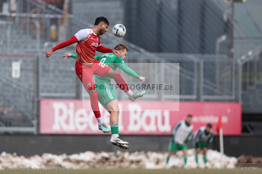 sport, Würzburg, SpVgg Ansbach, Regionallia Bayern, Landesfreundschaftsspiele, Fussball, FC Würzburger Kickers, BFV, AKON Arena, 21.02.2026 - Bild-ID: 2537794