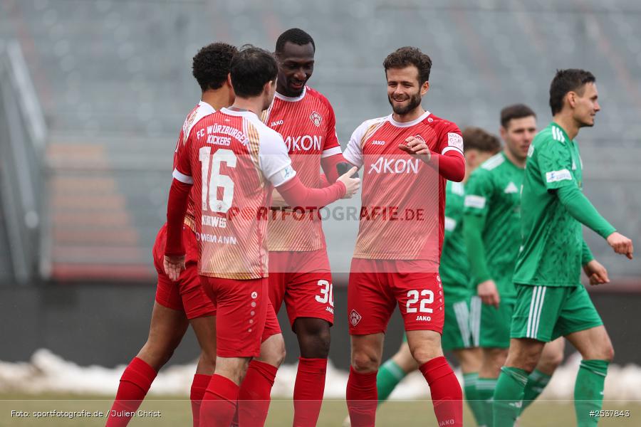 sport, Würzburg, SpVgg Ansbach, Regionallia Bayern, Landesfreundschaftsspiele, Fussball, FC Würzburger Kickers, BFV, AKON Arena, 21.02.2026 - Bild-ID: 2537843