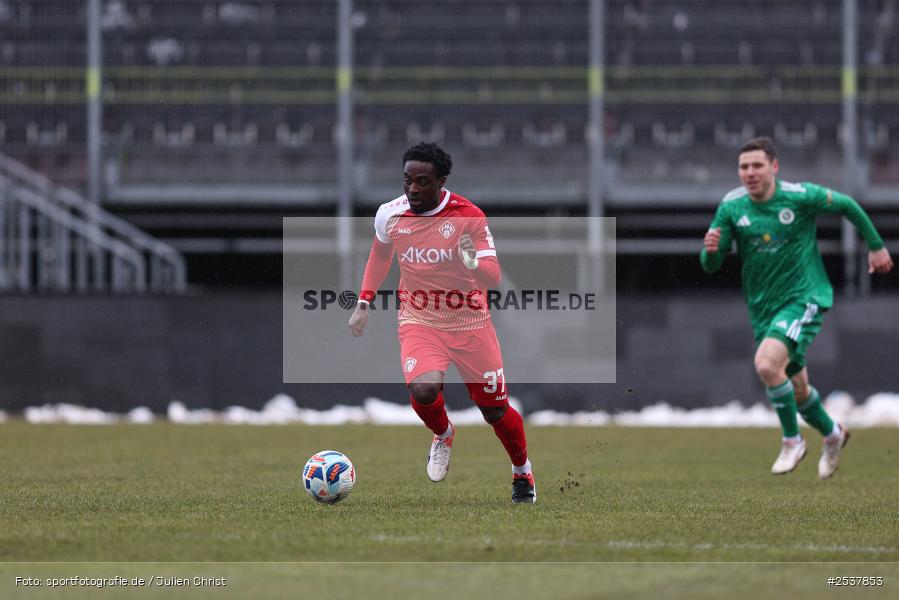 sport, Würzburg, SpVgg Ansbach, Regionallia Bayern, Landesfreundschaftsspiele, Fussball, FC Würzburger Kickers, BFV, AKON Arena, 21.02.2026 - Bild-ID: 2537853