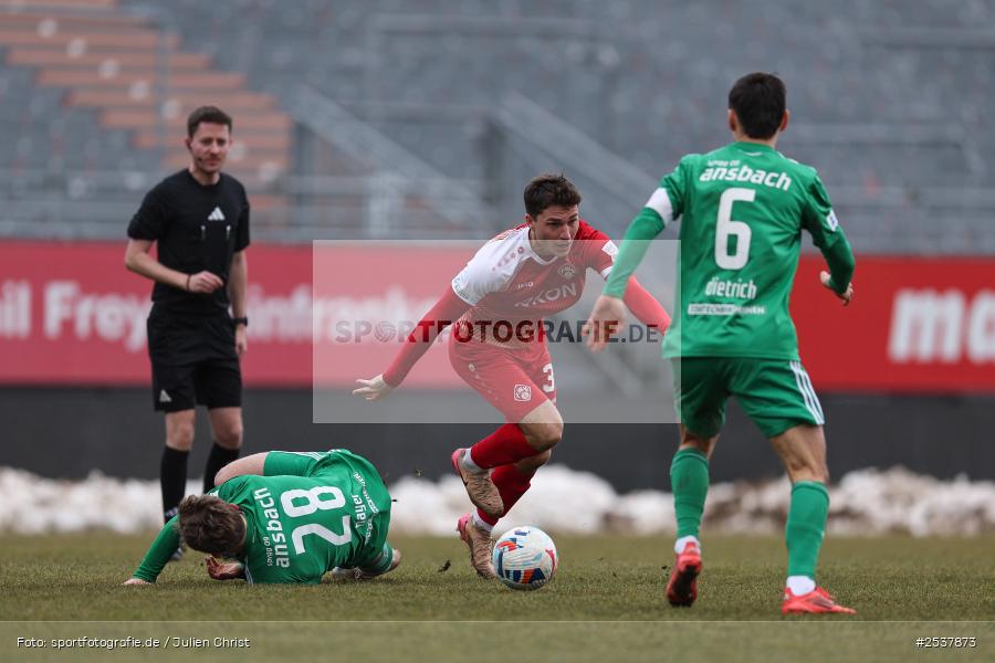 sport, Würzburg, SpVgg Ansbach, Regionallia Bayern, Landesfreundschaftsspiele, Fussball, FC Würzburger Kickers, BFV, AKON Arena, 21.02.2026 - Bild-ID: 2537873