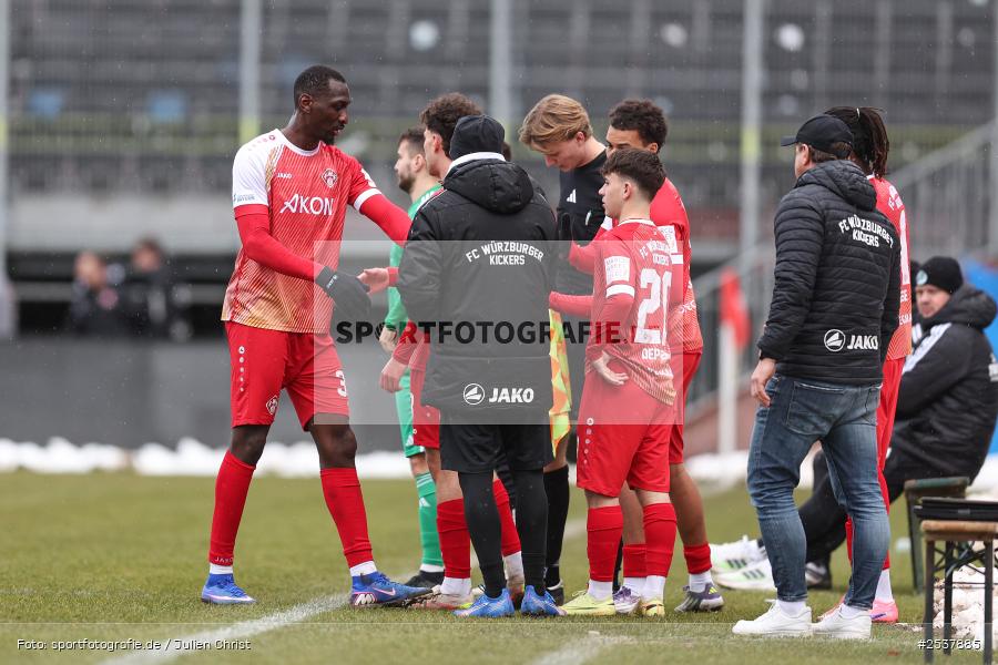 sport, Würzburg, SpVgg Ansbach, Regionallia Bayern, Landesfreundschaftsspiele, Fussball, FC Würzburger Kickers, BFV, AKON Arena, 21.02.2026 - Bild-ID: 2537885