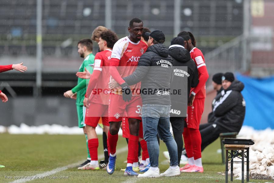 sport, Würzburg, SpVgg Ansbach, Regionallia Bayern, Landesfreundschaftsspiele, Fussball, FC Würzburger Kickers, BFV, AKON Arena, 21.02.2026 - Bild-ID: 2537887