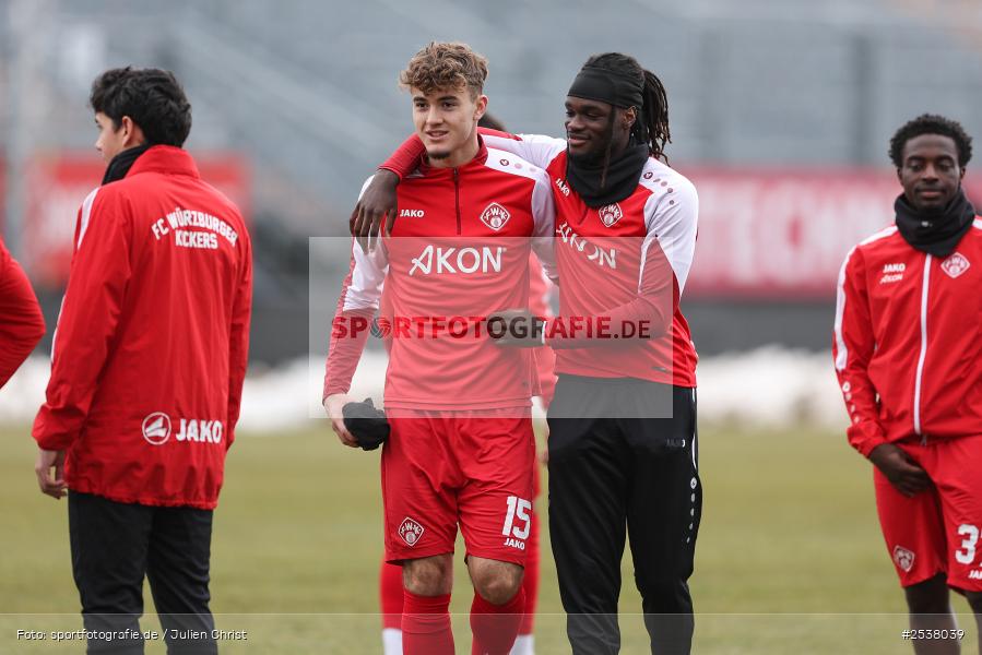sport, Würzburg, SpVgg Ansbach, Regionallia Bayern, Landesfreundschaftsspiele, Fussball, FC Würzburger Kickers, BFV, AKON Arena, 21.02.2026 - Bild-ID: 2538039