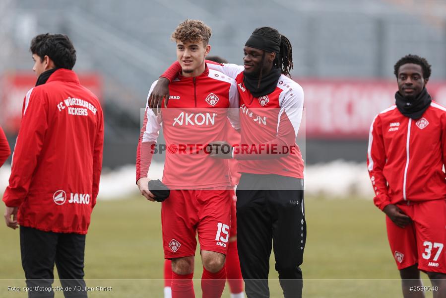 sport, Würzburg, SpVgg Ansbach, Regionallia Bayern, Landesfreundschaftsspiele, Fussball, FC Würzburger Kickers, BFV, AKON Arena, 21.02.2026 - Bild-ID: 2538040