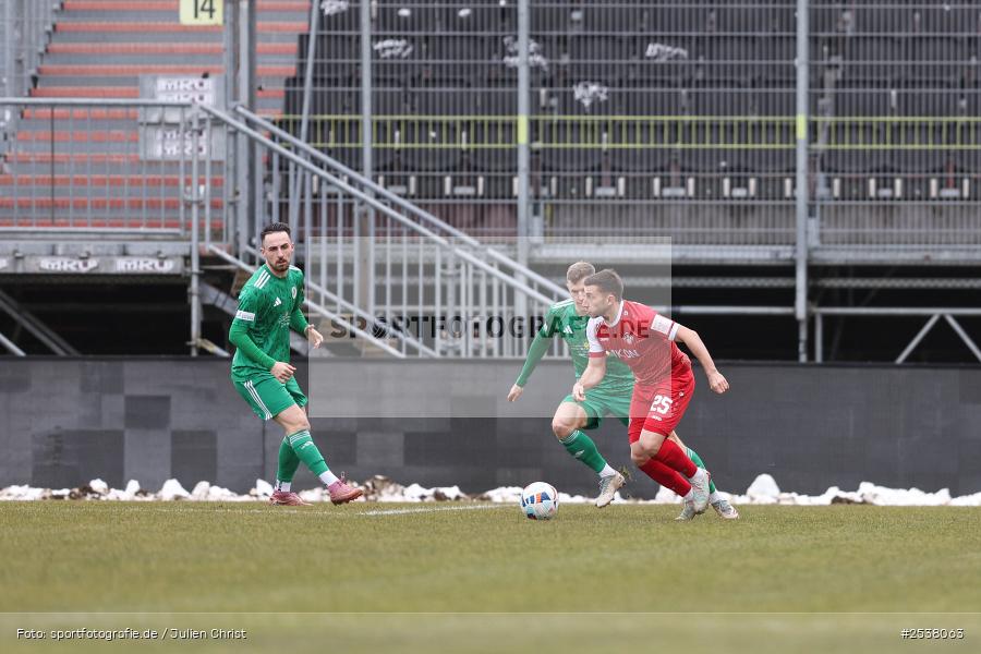 sport, Würzburg, SpVgg Ansbach, Regionallia Bayern, Landesfreundschaftsspiele, Fussball, FC Würzburger Kickers, BFV, AKON Arena, 21.02.2026 - Bild-ID: 2538063