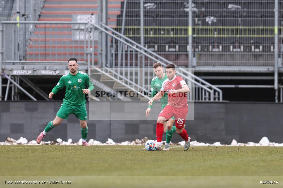 sport, Würzburg, SpVgg Ansbach, Regionallia Bayern, Landesfreundschaftsspiele, Fussball, FC Würzburger Kickers, BFV, AKON Arena, 21.02.2026 - Bild-ID: 2538064
