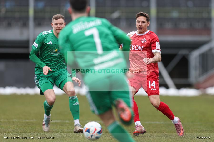 sport, Würzburg, SpVgg Ansbach, Regionallia Bayern, Landesfreundschaftsspiele, Fussball, FC Würzburger Kickers, BFV, AKON Arena, 21.02.2026 - Bild-ID: 2538093
