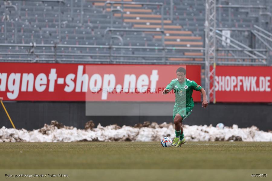 sport, Würzburg, SpVgg Ansbach, Regionallia Bayern, Landesfreundschaftsspiele, Fussball, FC Würzburger Kickers, BFV, AKON Arena, 21.02.2026 - Bild-ID: 2538131