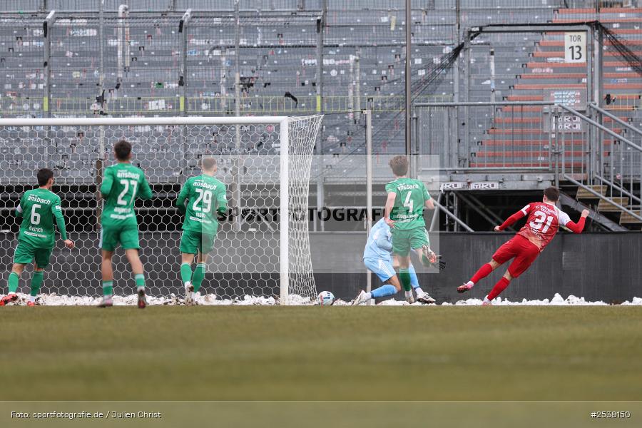 sport, Würzburg, SpVgg Ansbach, Regionallia Bayern, Landesfreundschaftsspiele, Fussball, FC Würzburger Kickers, BFV, AKON Arena, 21.02.2026 - Bild-ID: 2538150