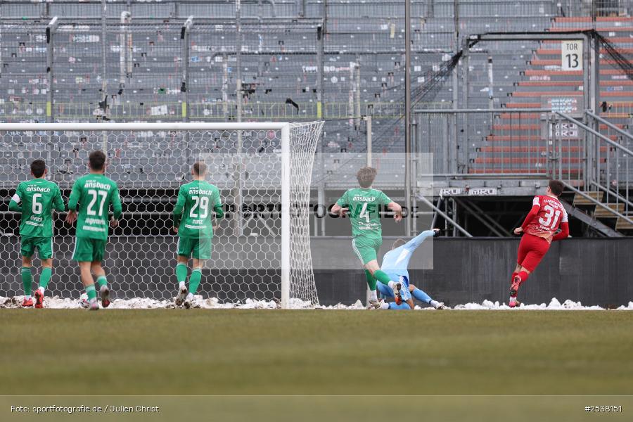 sport, Würzburg, SpVgg Ansbach, Regionallia Bayern, Landesfreundschaftsspiele, Fussball, FC Würzburger Kickers, BFV, AKON Arena, 21.02.2026 - Bild-ID: 2538151