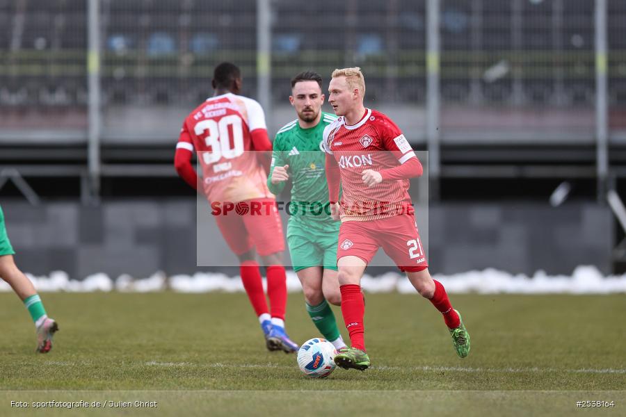sport, Würzburg, SpVgg Ansbach, Regionallia Bayern, Landesfreundschaftsspiele, Fussball, FC Würzburger Kickers, BFV, AKON Arena, 21.02.2026 - Bild-ID: 2538164