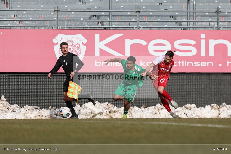 sport, Würzburg, SpVgg Ansbach, Regionallia Bayern, Landesfreundschaftsspiele, Fussball, FC Würzburger Kickers, BFV, AKON Arena, 21.02.2026 - Bild-ID: 2538181