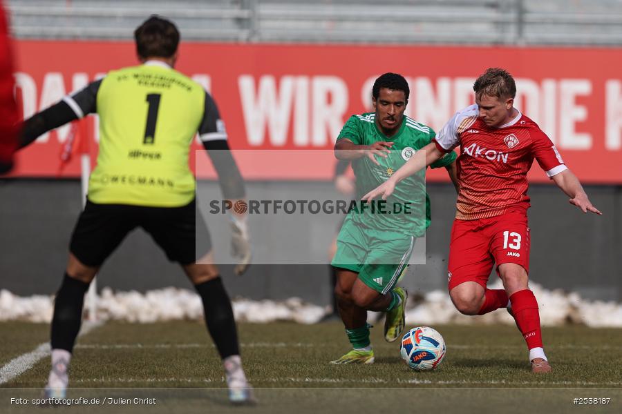 sport, Würzburg, SpVgg Ansbach, Regionallia Bayern, Landesfreundschaftsspiele, Fussball, FC Würzburger Kickers, BFV, AKON Arena, 21.02.2026 - Bild-ID: 2538187