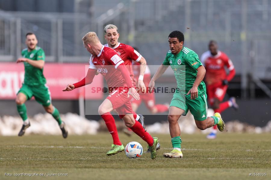 sport, Würzburg, SpVgg Ansbach, Regionallia Bayern, Landesfreundschaftsspiele, Fussball, FC Würzburger Kickers, BFV, AKON Arena, 21.02.2026 - Bild-ID: 2538205