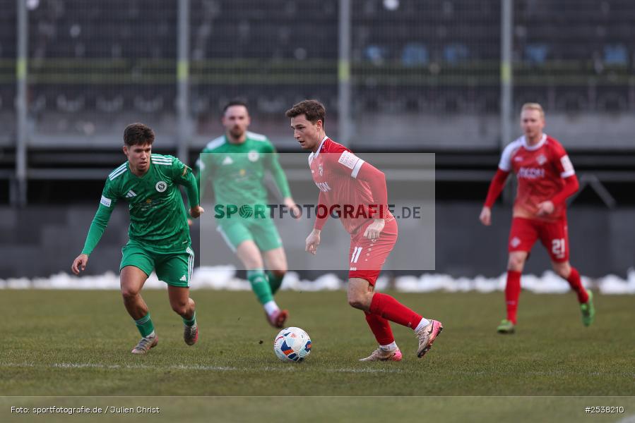 sport, Würzburg, SpVgg Ansbach, Regionallia Bayern, Landesfreundschaftsspiele, Fussball, FC Würzburger Kickers, BFV, AKON Arena, 21.02.2026 - Bild-ID: 2538210