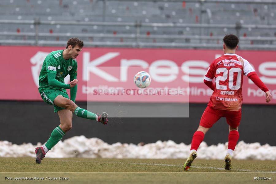 sport, Würzburg, SpVgg Ansbach, Regionallia Bayern, Landesfreundschaftsspiele, Fussball, FC Würzburger Kickers, BFV, AKON Arena, 21.02.2026 - Bild-ID: 2538264