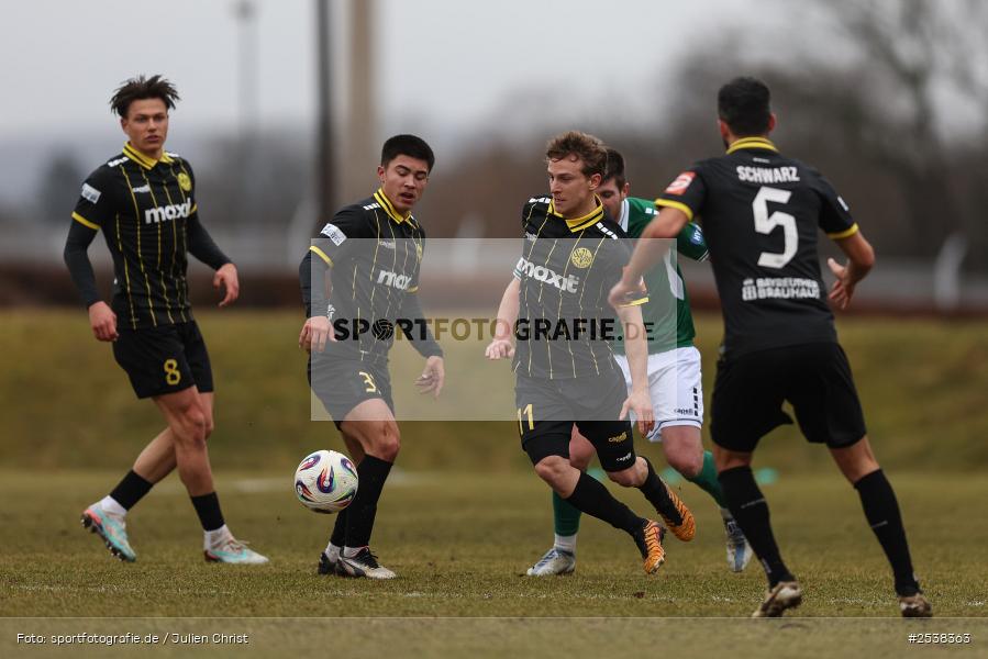 sport, SpVgg Bayreuth, Schweinfurt, Sachs Stadion, Regionalliga Bayern, Landesfreundschaftsspiele, Fussball, DFB, BFV, 3. Liga, 22.02.2026, 1. FC Schweinfurt 1905 - Bild-ID: 2538363