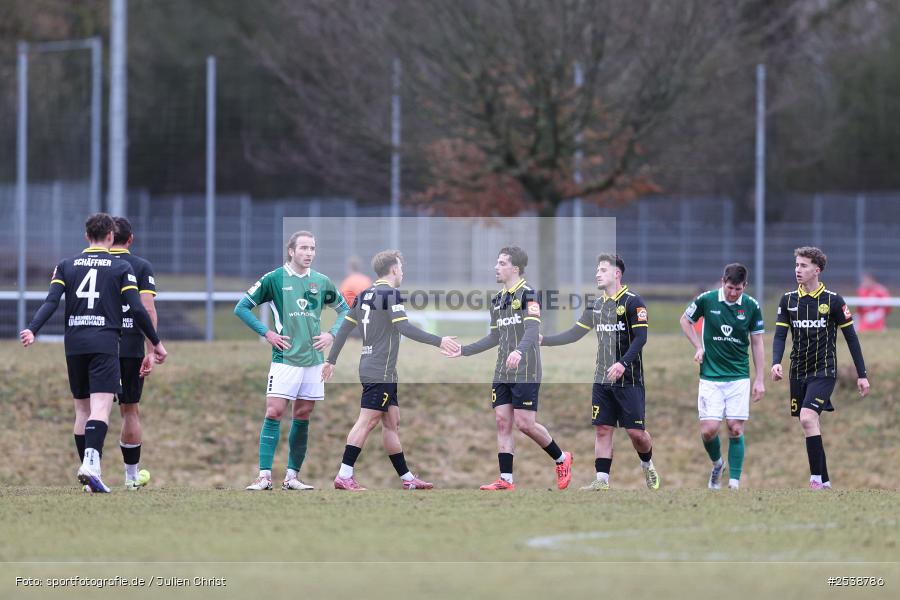 sport, SpVgg Bayreuth, Schweinfurt, Sachs Stadion, Regionalliga Bayern, Landesfreundschaftsspiele, Fussball, DFB, BFV, 3. Liga, 22.02.2026, 1. FC Schweinfurt 1905 - Bild-ID: 2538786