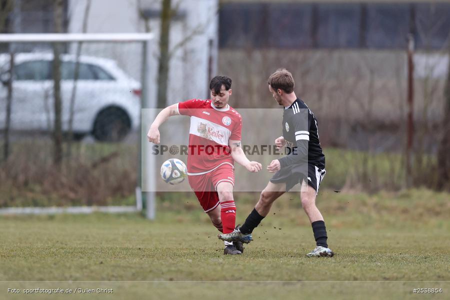 sport, Sportgelände, Kreisklasse Würzburg Gr. 3, Fussball, FC Wiesenfeld-Halsbach, Eussenheim, BFV, A-Klasse Würzburg Gr. 4, 22.02.2026, (SG 1) Eussenheim-Gambach - Bild-ID: 2538854