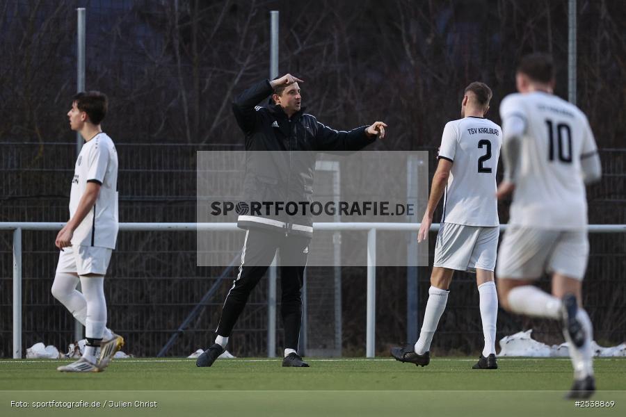 sport, Thüngersheim, TSV Karlburg II, Sportgelände, Kreisliga Würzburg Gr. 2, Fussball, BFV, A-Klasse Würzburg Gr. 4, 22.02.2026, (SG 1) Laudenbach / Himmelstadt - Bild-ID: 2538869