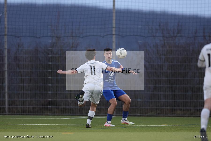 sport, Thüngersheim, TSV Karlburg II, Sportgelände, Kreisliga Würzburg Gr. 2, Fussball, BFV, A-Klasse Würzburg Gr. 4, 22.02.2026, (SG 1) Laudenbach / Himmelstadt - Bild-ID: 2538870