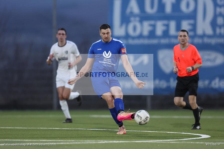 sport, Thüngersheim, TSV Karlburg II, Sportgelände, Kreisliga Würzburg Gr. 2, Fussball, BFV, A-Klasse Würzburg Gr. 4, 22.02.2026, (SG 1) Laudenbach / Himmelstadt - Bild-ID: 2538874