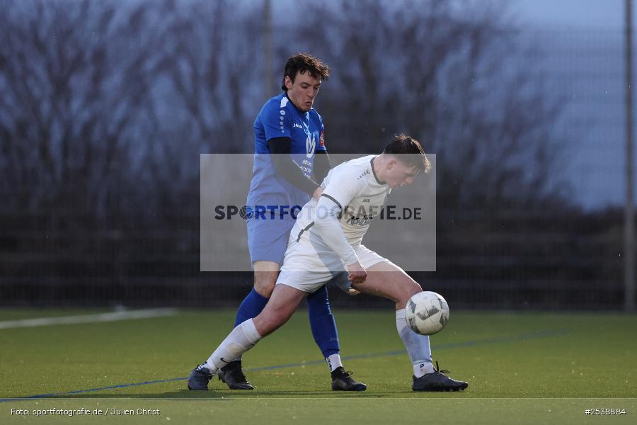 sport, Thüngersheim, TSV Karlburg II, Sportgelände, Kreisliga Würzburg Gr. 2, Fussball, BFV, A-Klasse Würzburg Gr. 4, 22.02.2026, (SG 1) Laudenbach / Himmelstadt - Bild-ID: 2538884