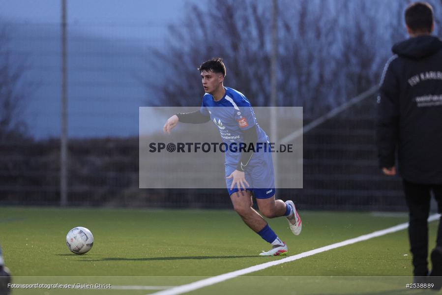 sport, Thüngersheim, TSV Karlburg II, Sportgelände, Kreisliga Würzburg Gr. 2, Fussball, BFV, A-Klasse Würzburg Gr. 4, 22.02.2026, (SG 1) Laudenbach / Himmelstadt - Bild-ID: 2538889