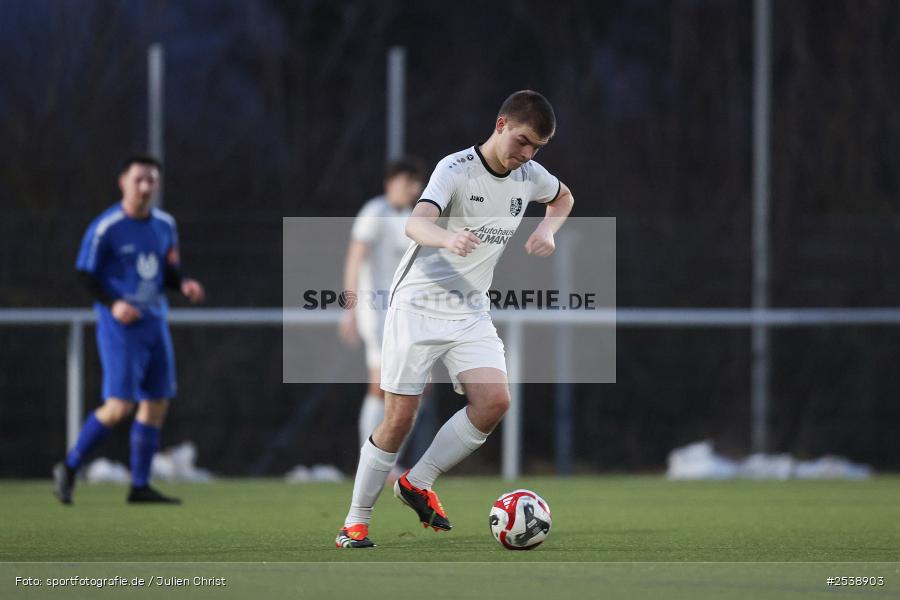 sport, Thüngersheim, TSV Karlburg II, Sportgelände, Kreisliga Würzburg Gr. 2, Fussball, BFV, A-Klasse Würzburg Gr. 4, 22.02.2026, (SG 1) Laudenbach / Himmelstadt - Bild-ID: 2538903