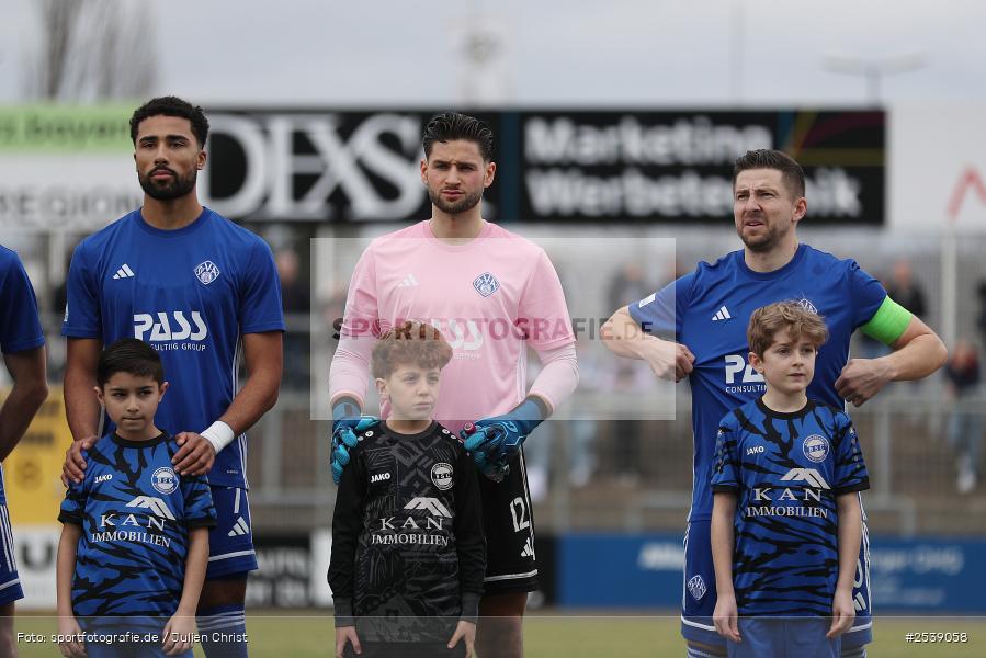 Stadion am Schönbusch, Aschaffenburg, 28.02.2026, sport, BFV, Fussball, 21. Spieltag, Regionalliga Bayern, TSV Schwaben Augsburg, SV Viktoria Aschaffenburg - Bild-ID: 2539058