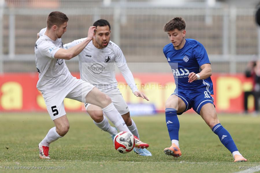 Stadion am Schönbusch, Aschaffenburg, 28.02.2026, sport, BFV, Fussball, 21. Spieltag, Regionalliga Bayern, TSV Schwaben Augsburg, SV Viktoria Aschaffenburg - Bild-ID: 2539063
