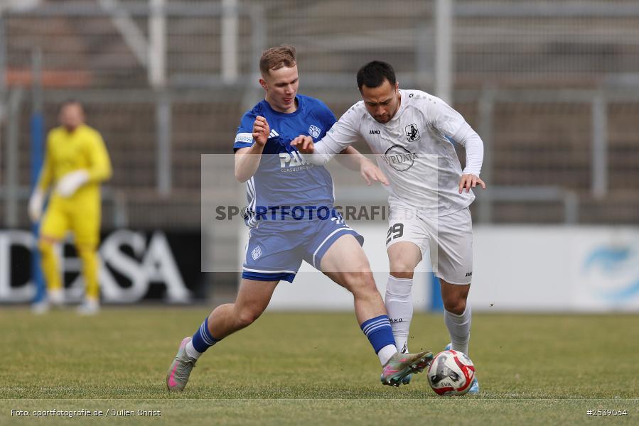 Stadion am Schönbusch, Aschaffenburg, 28.02.2026, sport, BFV, Fussball, 21. Spieltag, Regionalliga Bayern, TSV Schwaben Augsburg, SV Viktoria Aschaffenburg - Bild-ID: 2539064
