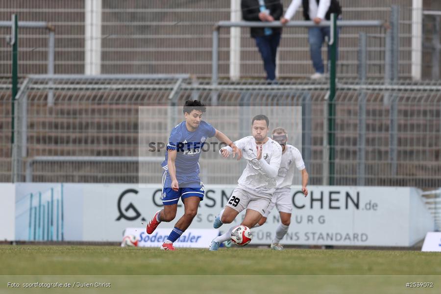 Stadion am Schönbusch, Aschaffenburg, 28.02.2026, sport, BFV, Fussball, 21. Spieltag, Regionalliga Bayern, TSV Schwaben Augsburg, SV Viktoria Aschaffenburg - Bild-ID: 2539072